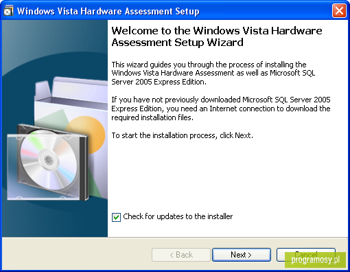 Windows Vista Hardware Assessment