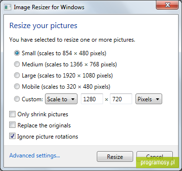 Image Resizer