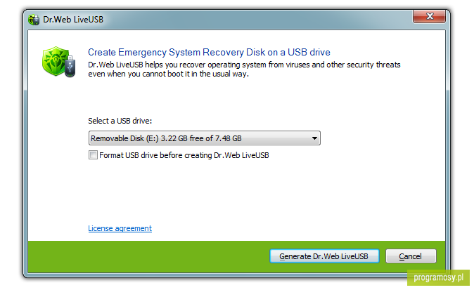 Dr.Web LiveUSB