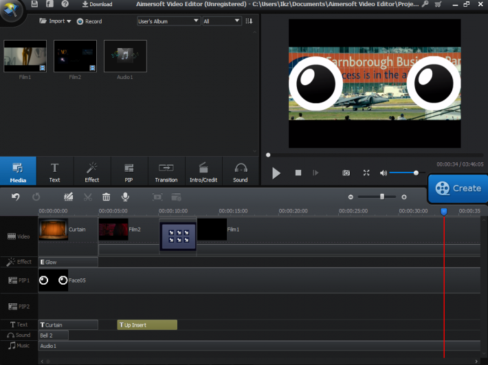 Aimersoft Video Editor