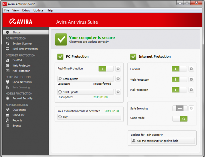 Avira Antivirus Suite