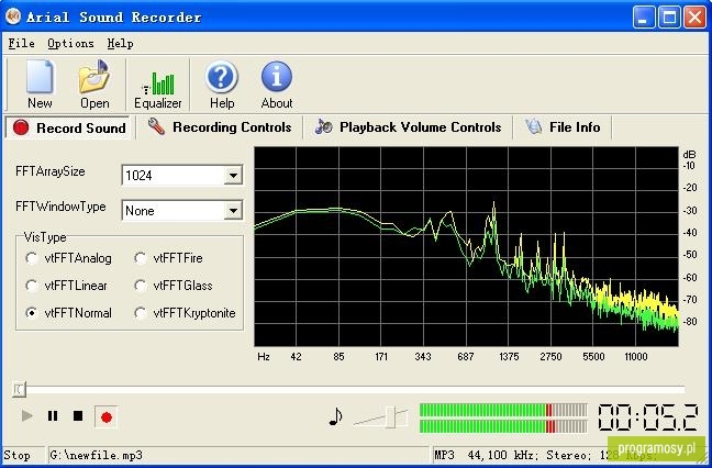 Arial Sound Recorder