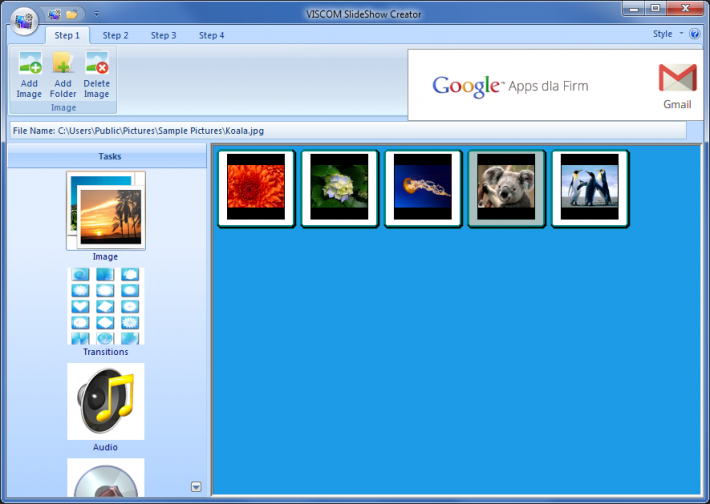 VISCOM Slideshow Creator