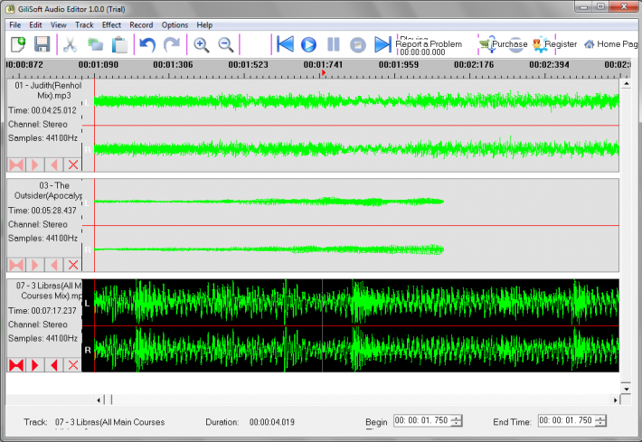 GiliSoft Audio Editor