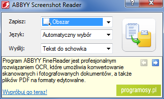 ABBYY Screenshot Reader