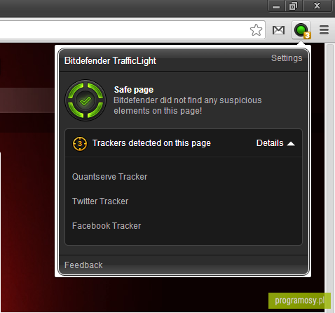 Bitdefender TrafficLight