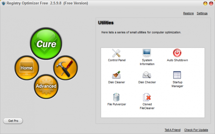 Registry Optimizer Free