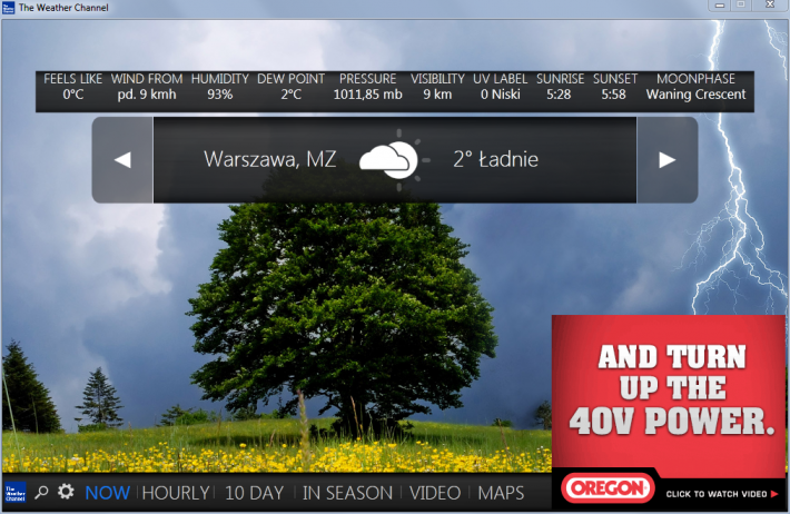 Desktop Weather