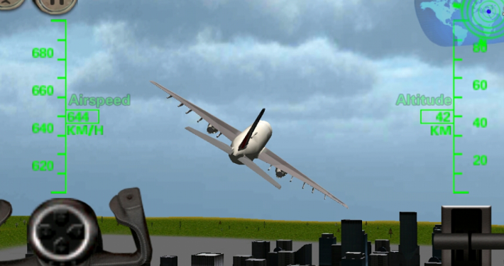 Symulator lotu 3D Airplane