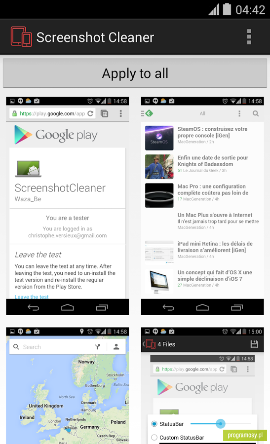 ScreenshotCleaner