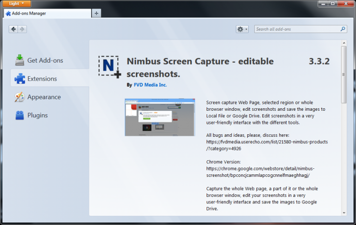 Nimbus Screen Capture