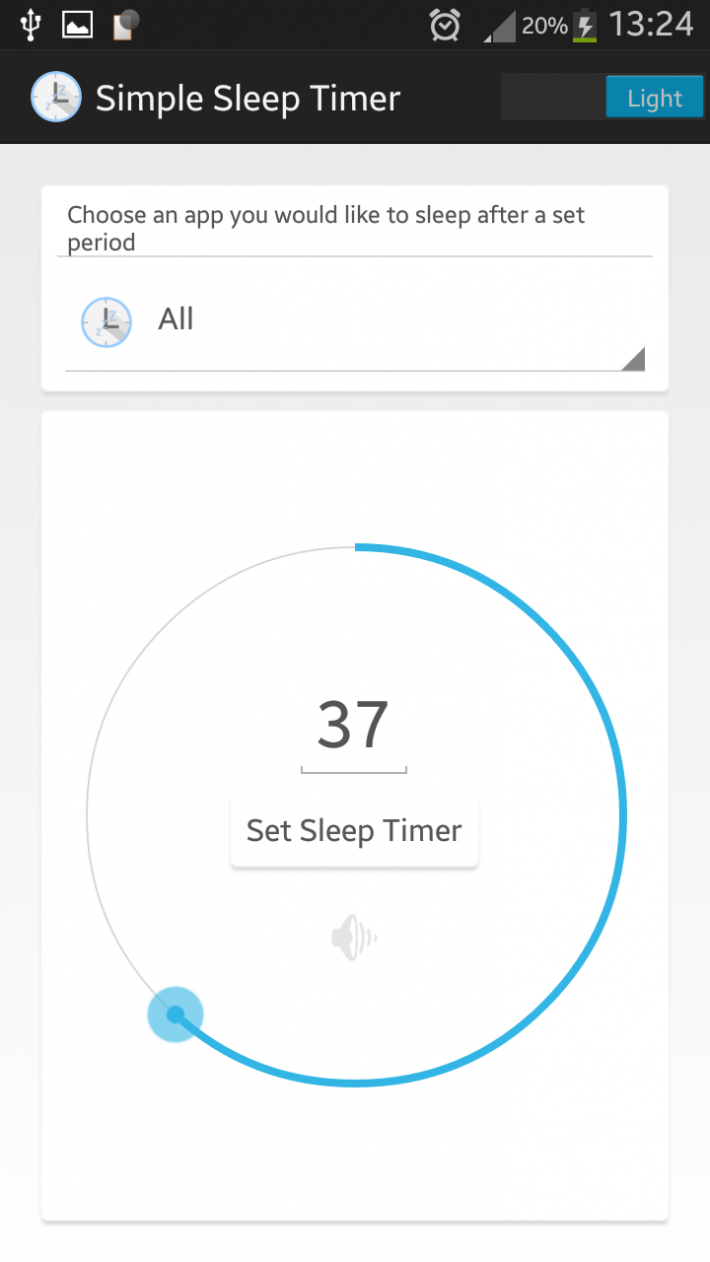 Simple Sleep Timer