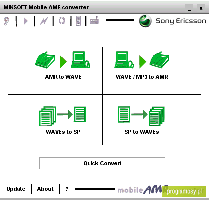 Mobile AMR converter