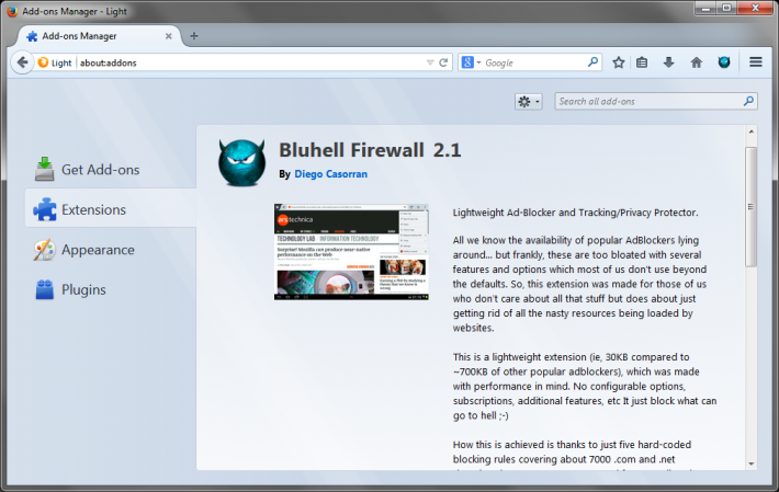 Bluhell Firewall