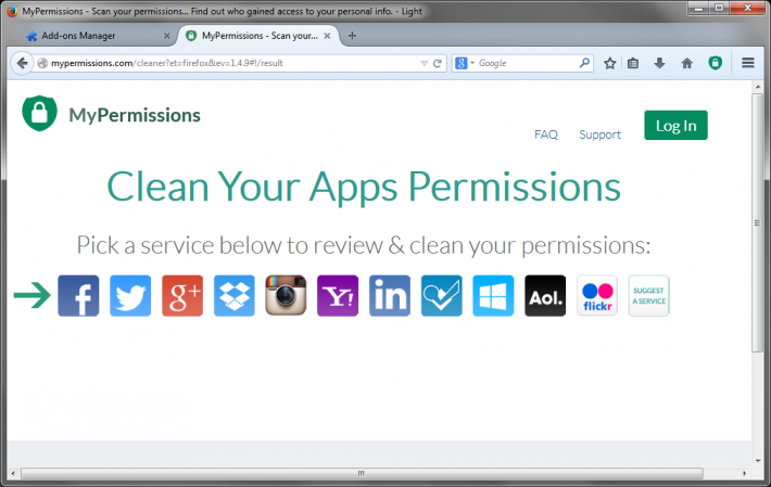 MyPermissions Cleaner