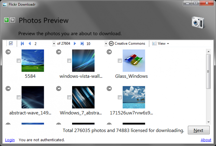 Flickr Downloadr
