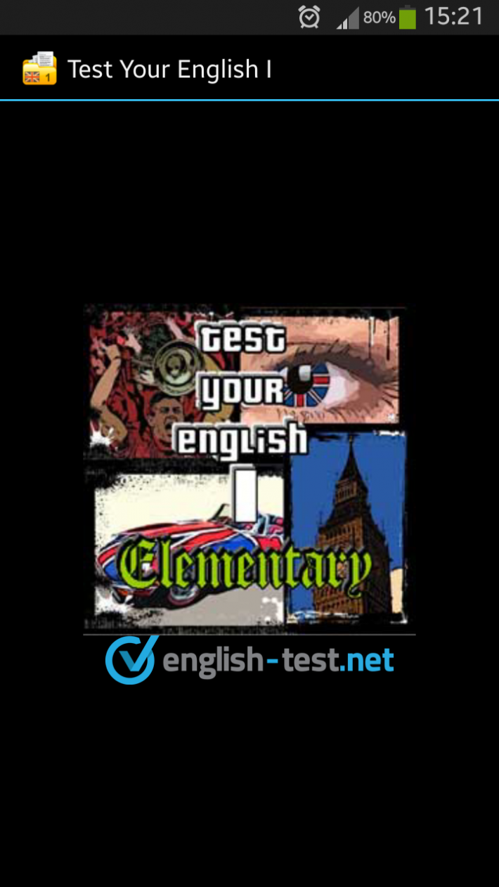 Test Your English I