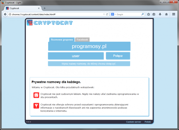 Cryptocat