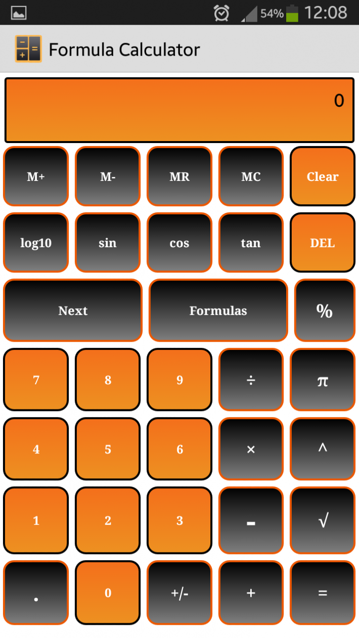 Formula Calculator