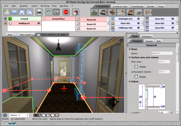 3D Home Design by LiveCAD