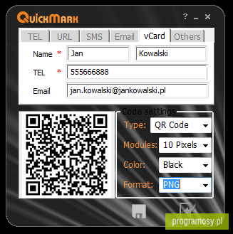 QuickMark QR Code Reader