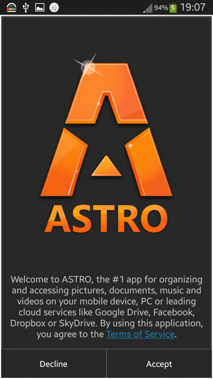 ASTRO File Manager