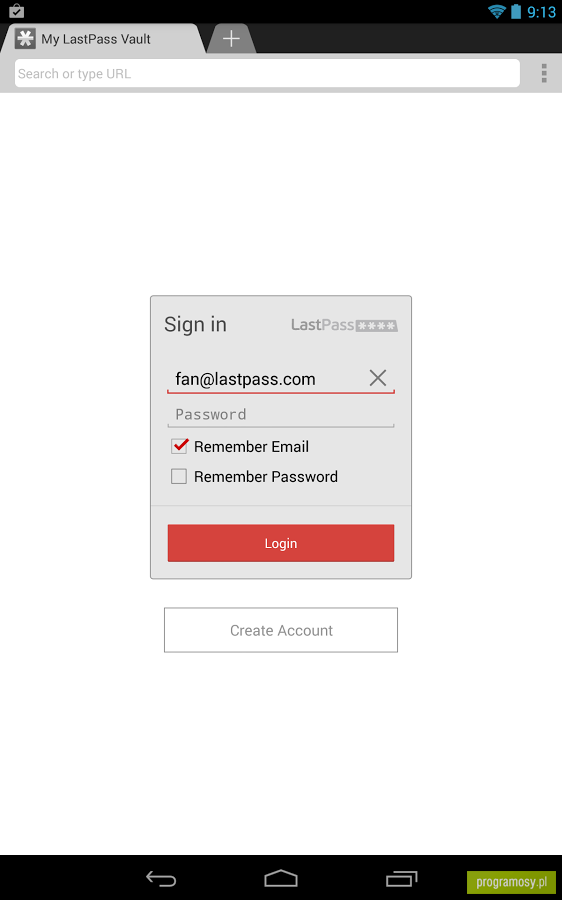 LastPass Password Mgr