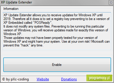XP Update Extender