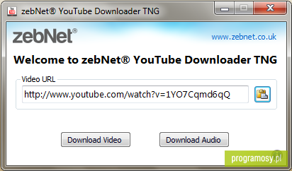 zebNet YouTube Downloader TNG