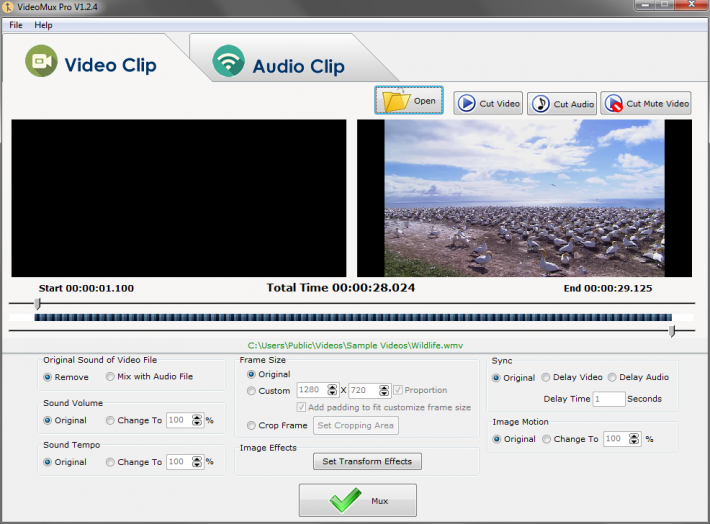 Full Video Audio Mixer