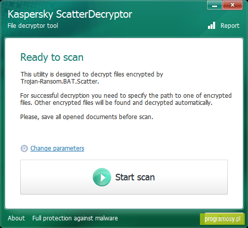 Kaspersky ScatterDecryptor