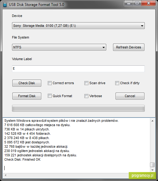 USB Disk Storage Format Tool