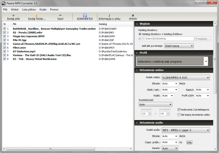 Pazera MP4 Converter Portable