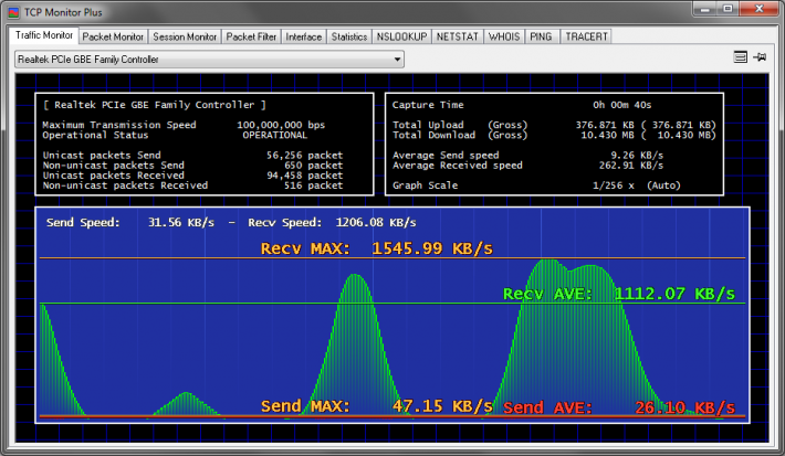 TCP Monitor Plus