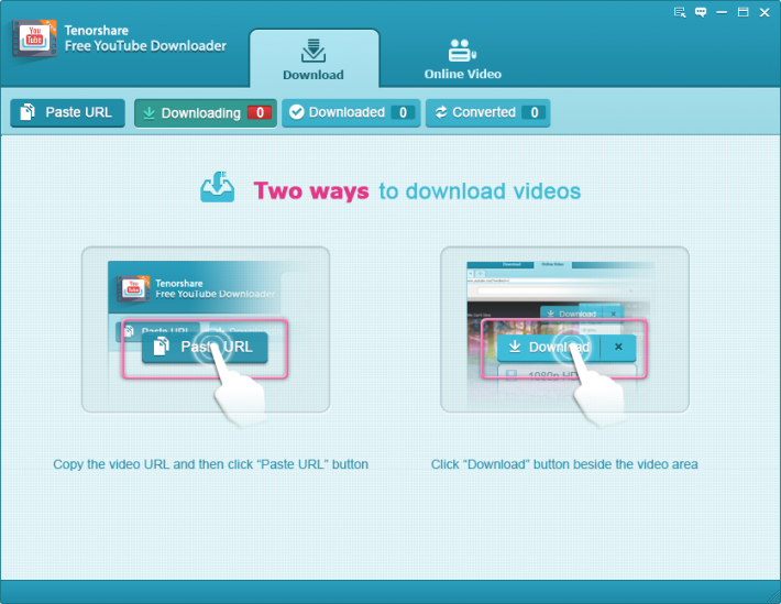 Tenorshare Free YouTube Downloader