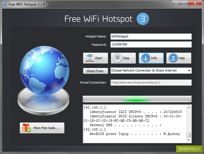 Free WiFi Hotspot