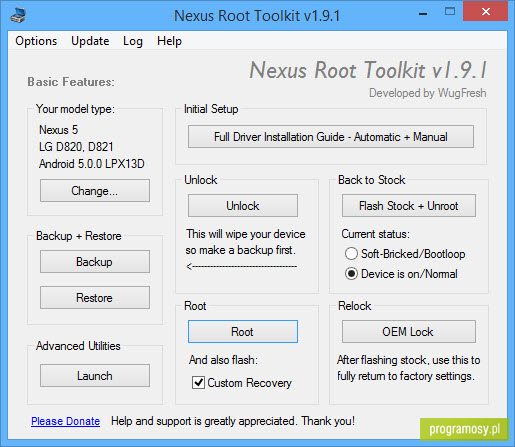 Nexus Root Toolkit