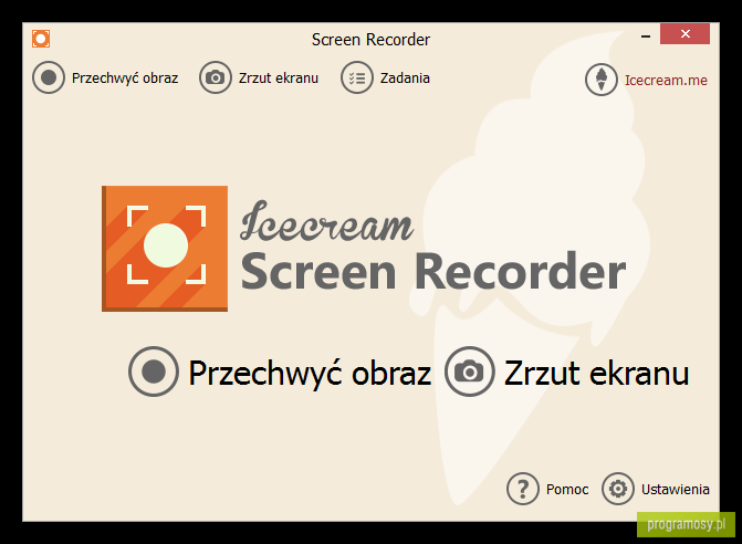 Icecream Screen Recorder