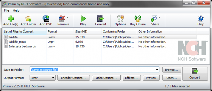 Prism Video Converter