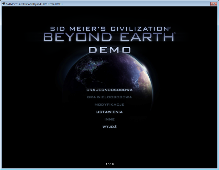 Sid Meier's Civilization: Beyond Earth Demo