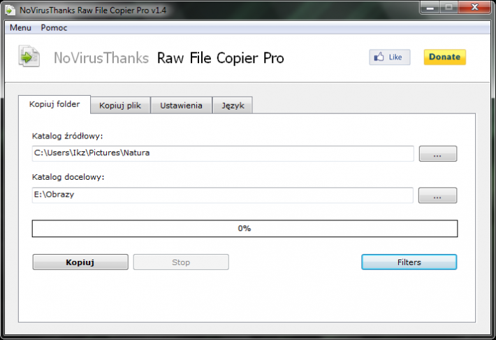 Raw File Copier Pro Portable