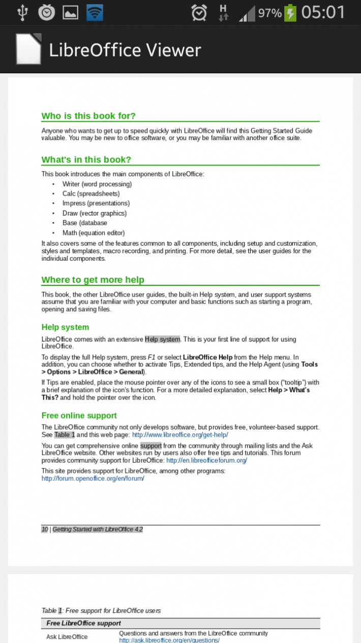 libreoffice tablet android libreoffice tablet android