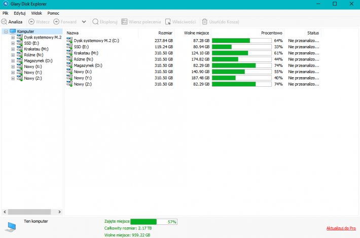 Glary Disk Explorer