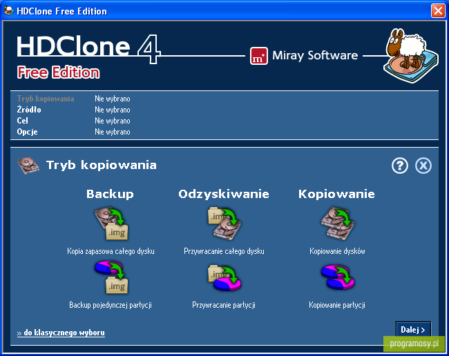 HDClone Free Edition