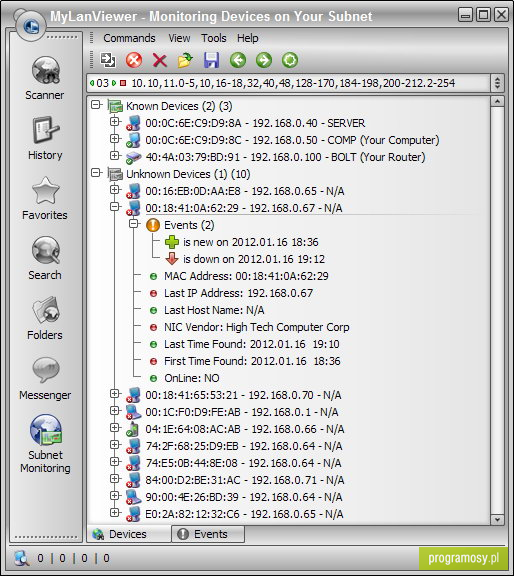 MyLanViewer Network/IP Scanner
