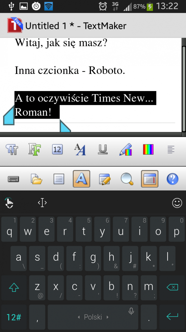 Office: TextMaker Mobile