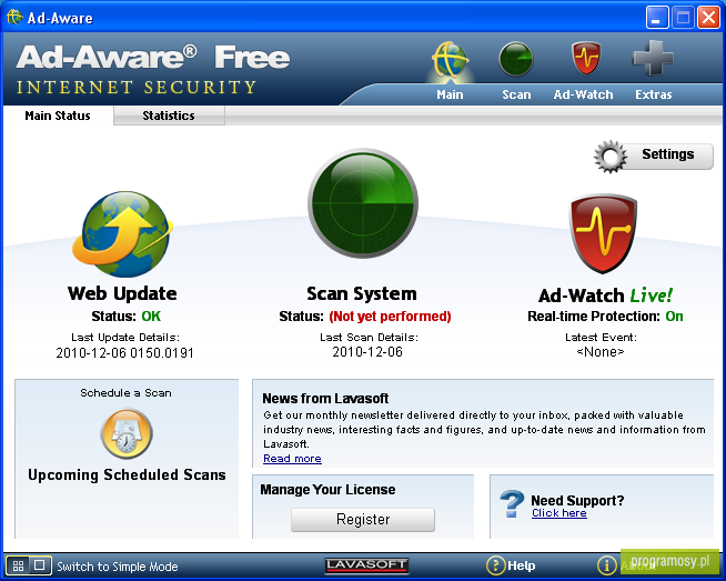 Ad-Aware Free Internet Security