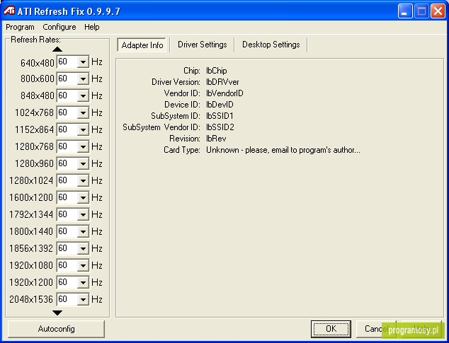 ATI Refresh Rate Fixer