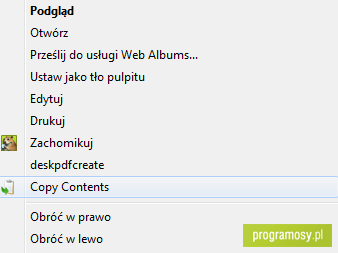 Copy Contents