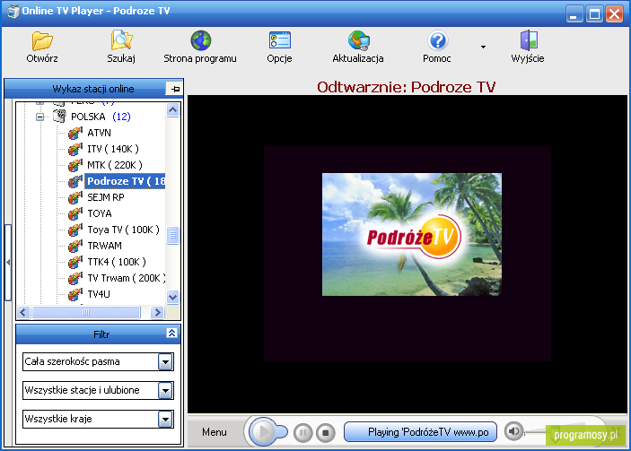 Online TV Player